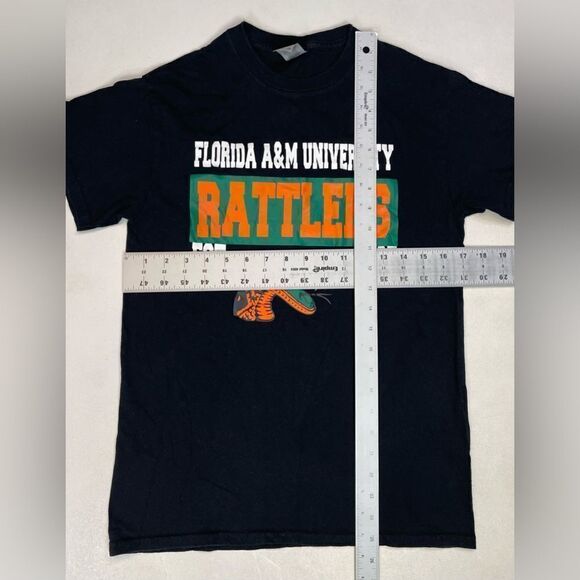 FAMU Rattlers Florida A&M University Graphic T-shirt Women Small Black - Picture 5 of 5